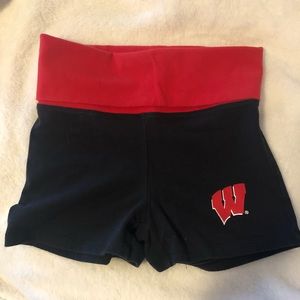 Wisconsin Badgers Spandex Shorts